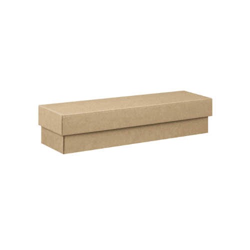 Brown Kraft Single Bottle Gift Box